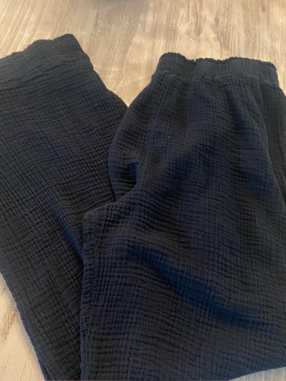 Shade & Shore Black gauze  bottom beach pant 28inseam M